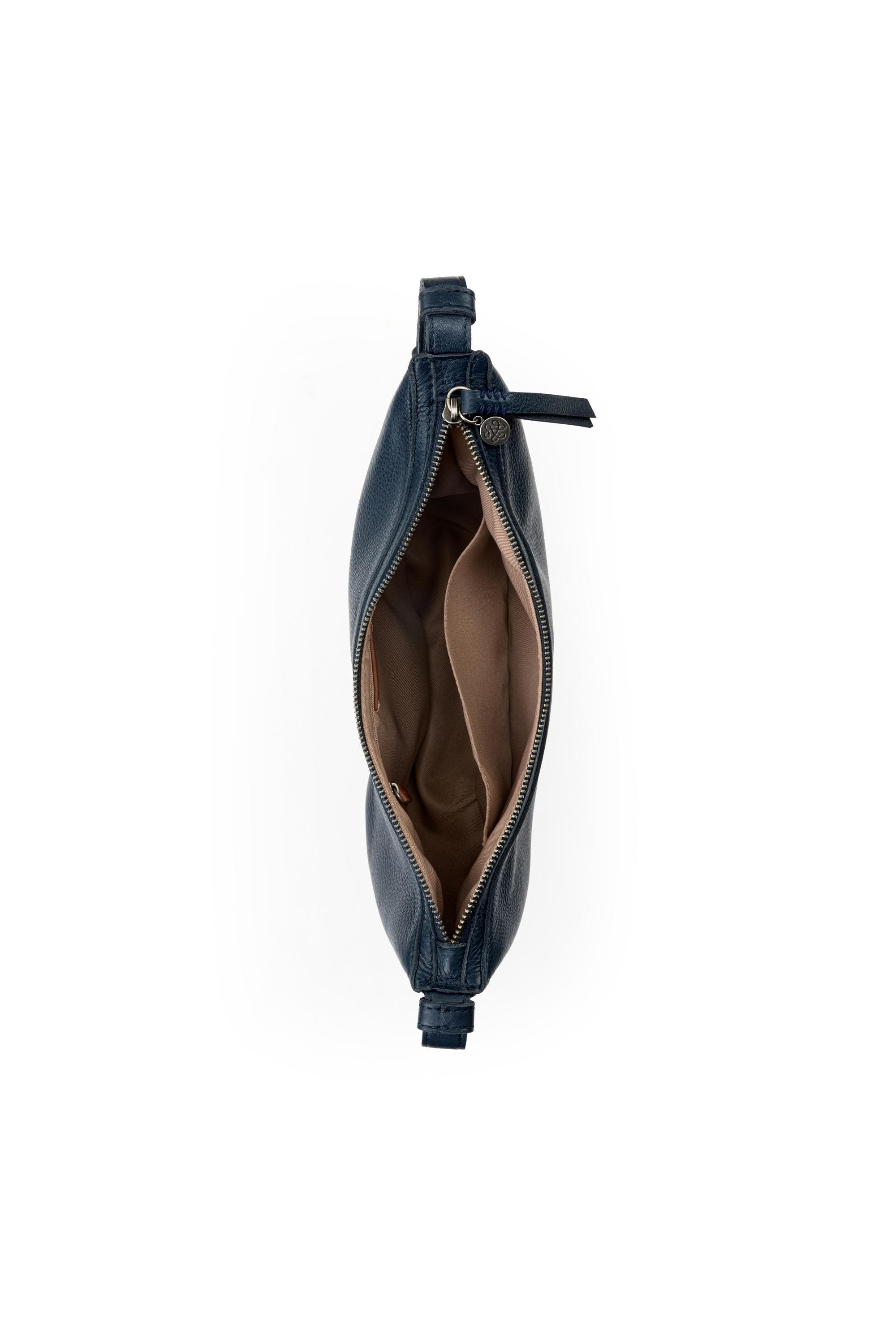Tess Shoulder Bag Leather, Alternate, color, Indigo