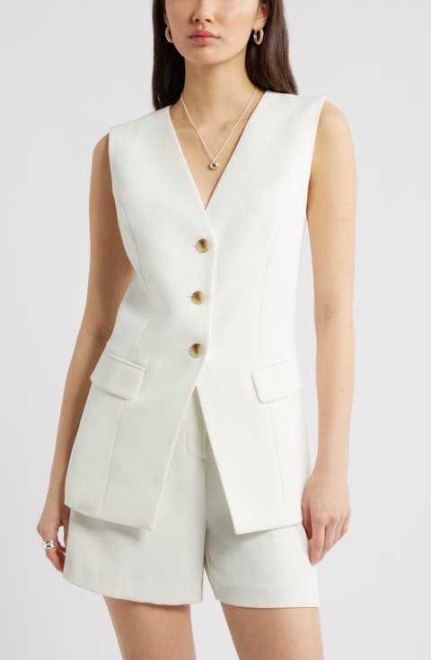 The Icon Collarless Vest