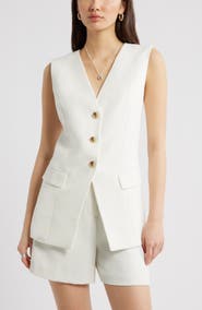 Open Edit The Icon Collarless Vest