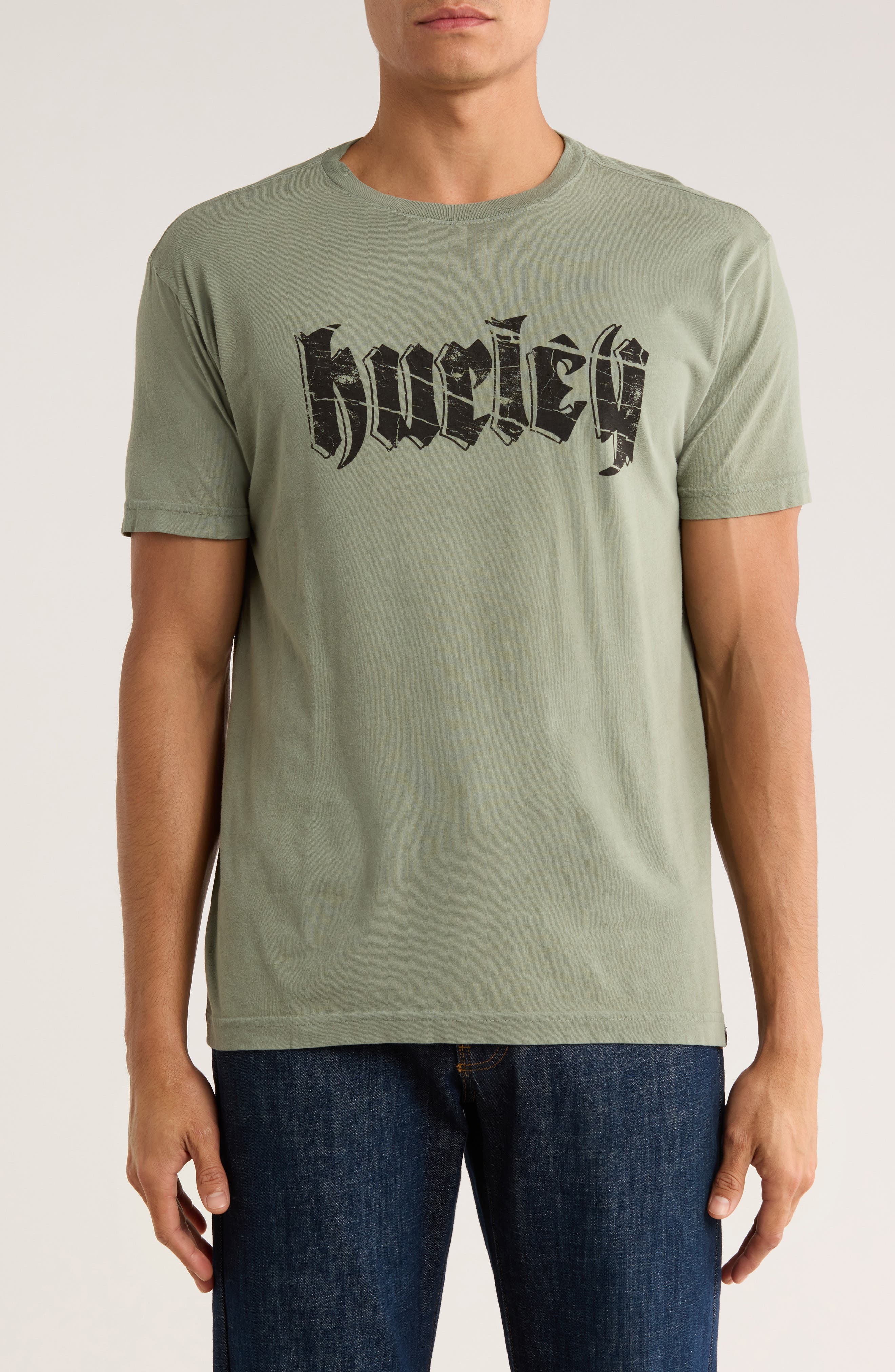 Hurley Shattered Pigment Dyed T-Shirt