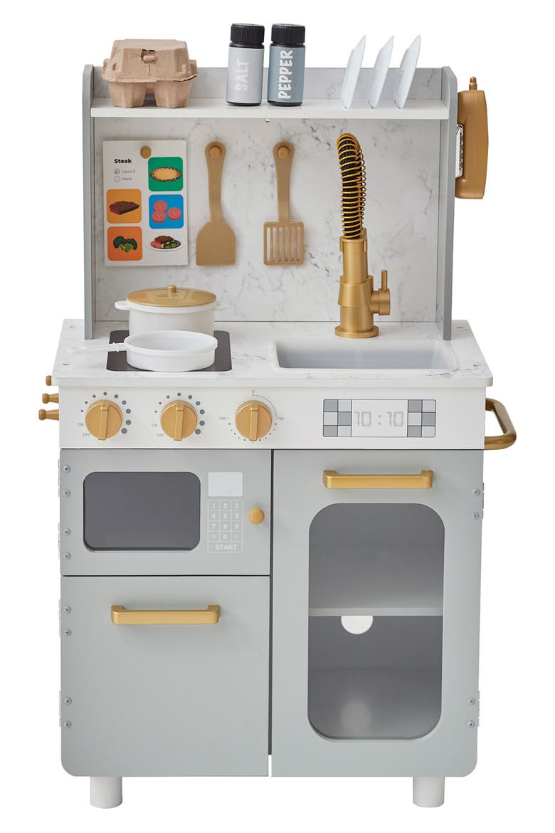 Chef Memphis Kitchen Playset, Main, color, GRAY/ GOLD