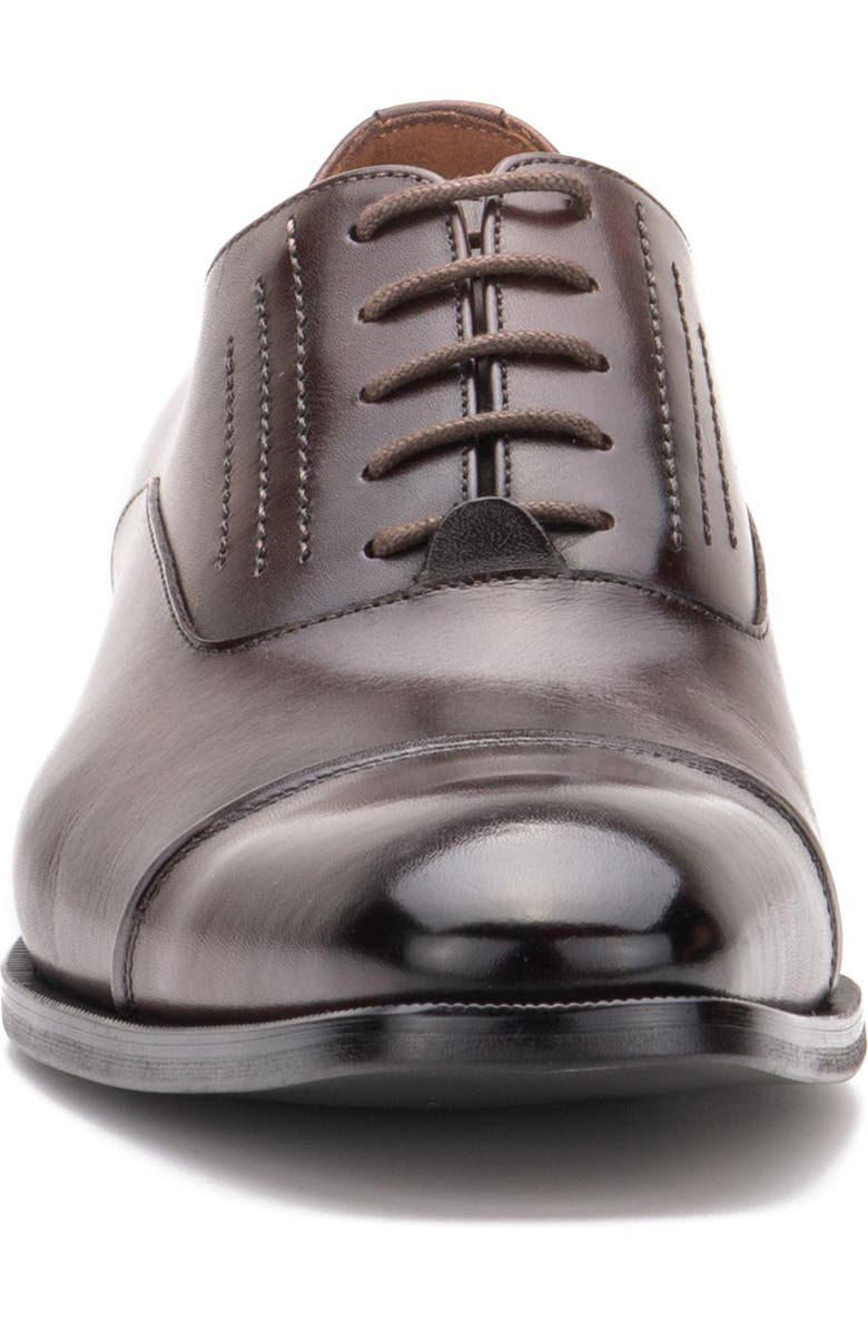 VINTAGE FOUNDRY Pence Cap Toe Leather Oxford, Alternate, color, Brown
