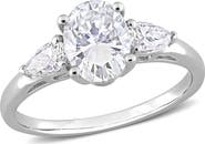 Julianna B. Moissanite Oval Pear 3-Stone Ring