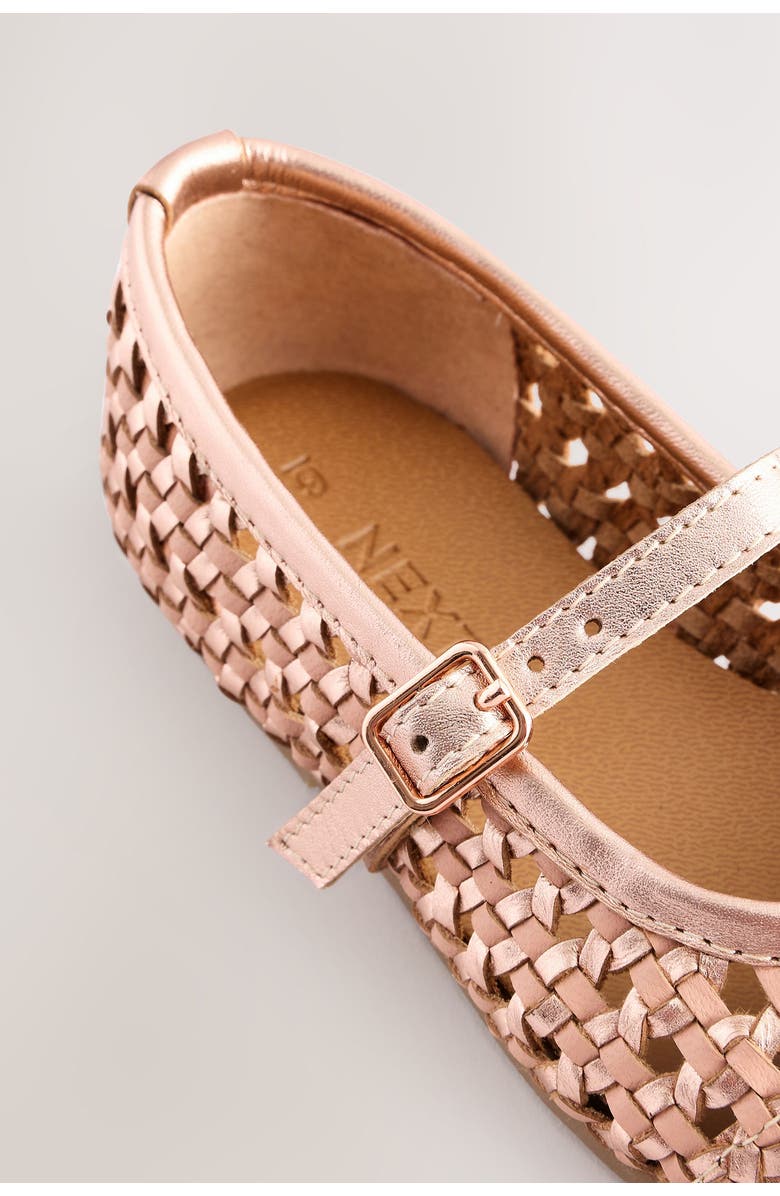 NEXT Kids' Woven Mary Jane Flat, Alternate, color,