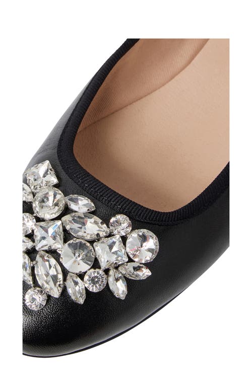 Jack Rogers Ellina Embellished Ballet Flat In Black
