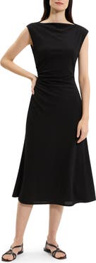 Theory Bateau Neck Knit Dress