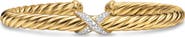 David Yurman Cablespira® Flex Diamond X Bracelet, 6mm