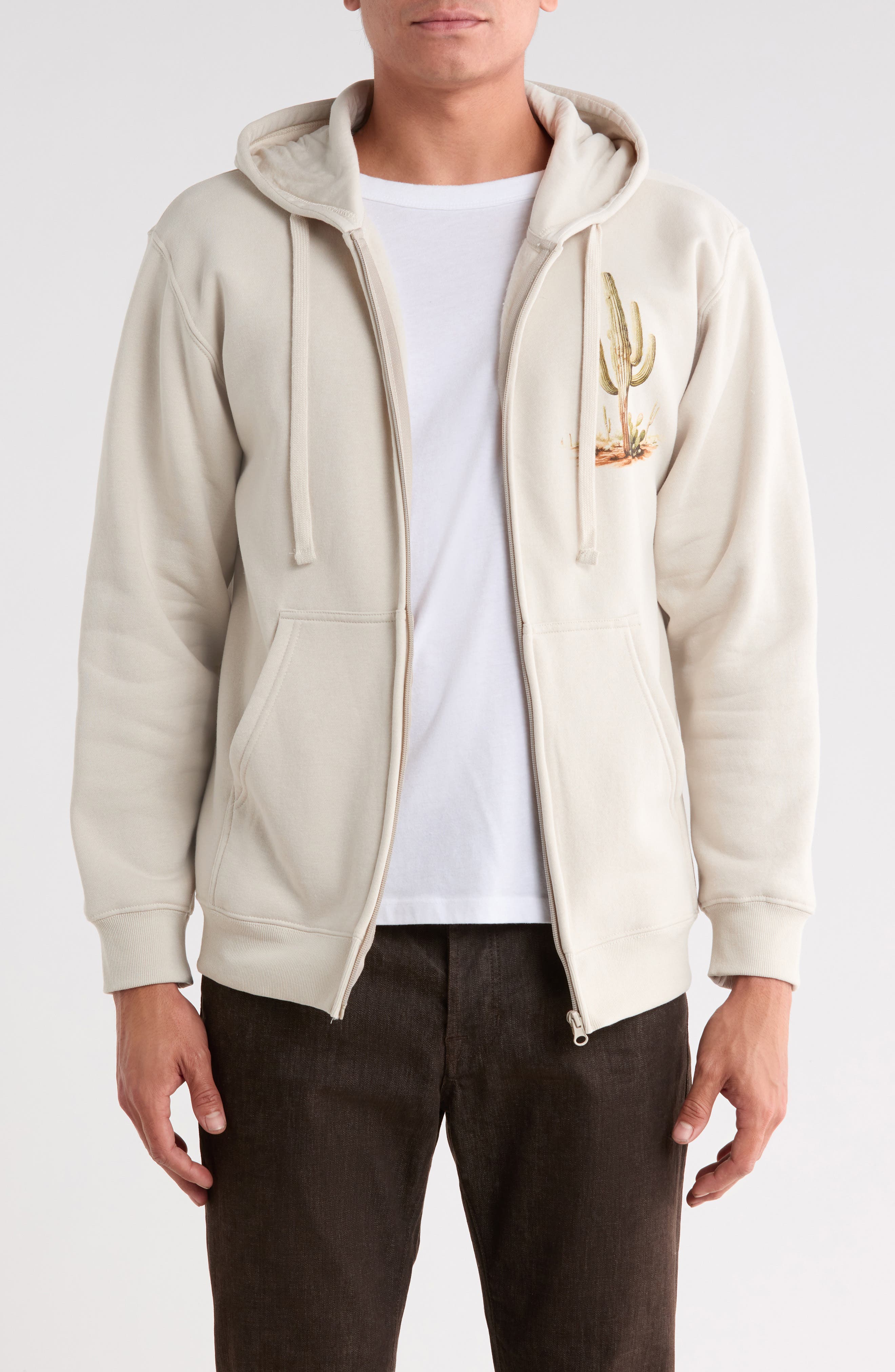 Eagle Soar Zip Front Hoodie
