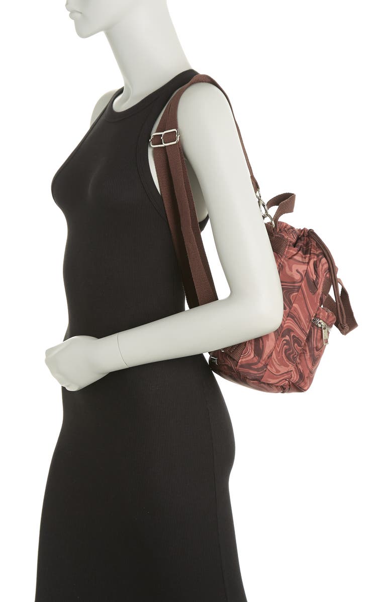 Madden Girl Recycled Soft Nylon Backpack, Alternate, color,
