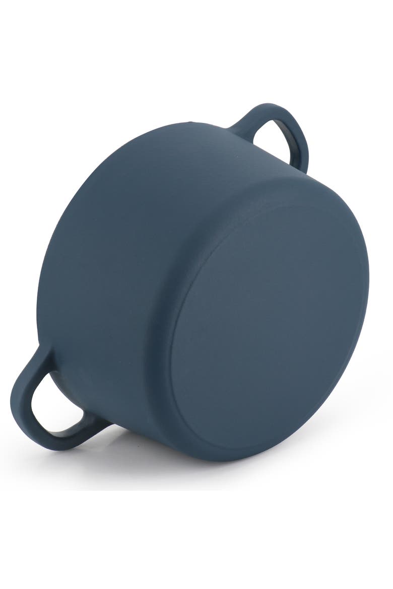 5 Quart Enameled Cast Iron Dutch Oven, Alternate, color, Blue