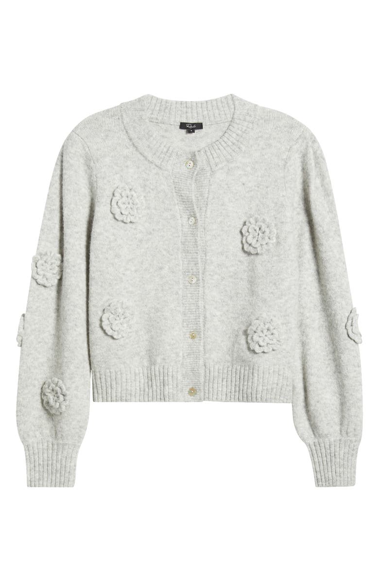 Rails Francesca 3D Floral Embellished Cardigan, Alternate, color, 