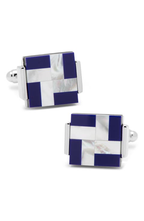 Mother-Of-Pearl Cuff Links