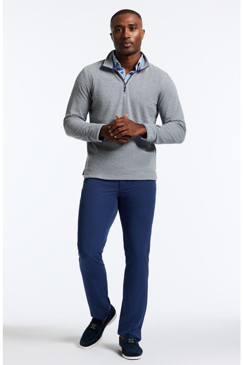 Hobson Quarter Zip Pullover, Alternate, color, NAVY