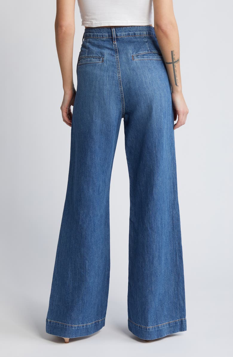 ASKK NY Wide Leg Jeans, Alternate, color, Rambler