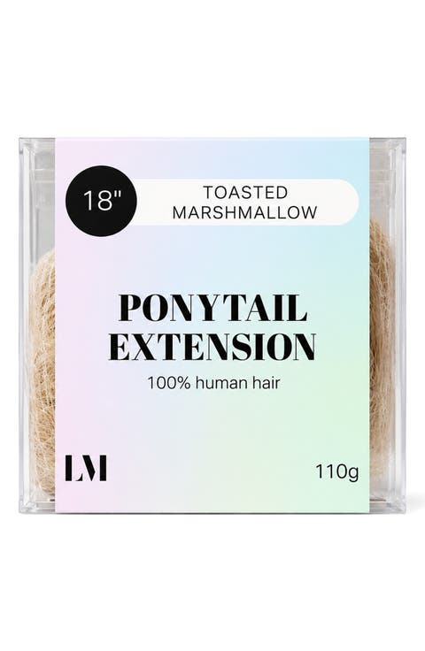 18-Inch Human Hair Ponytail Extension