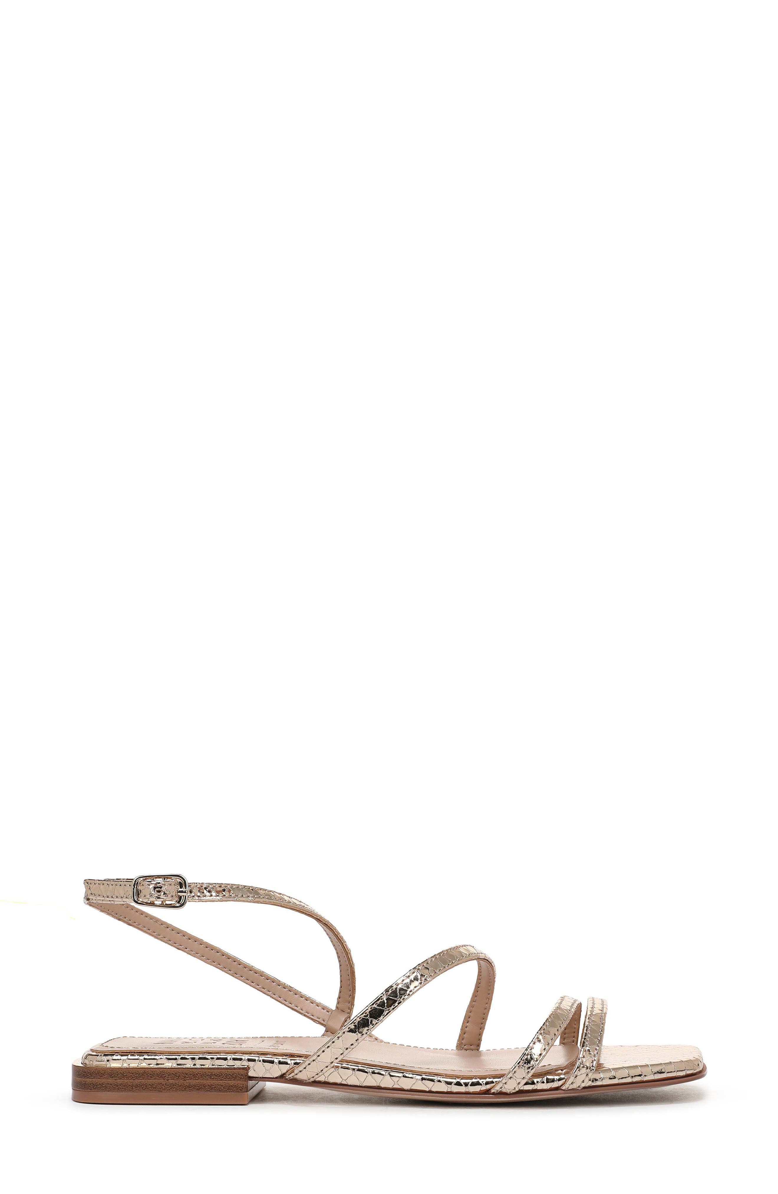 Nillie Ankle Strap Sandal, Alternate, color, LIGHT CHAMPAGNE
