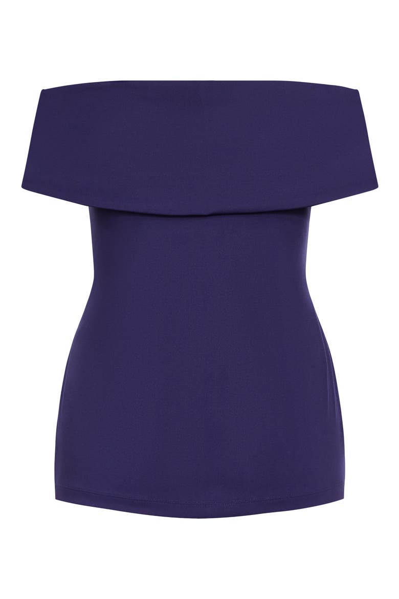 Marla Off the Shoulder Top, Alternate, color, NAVY