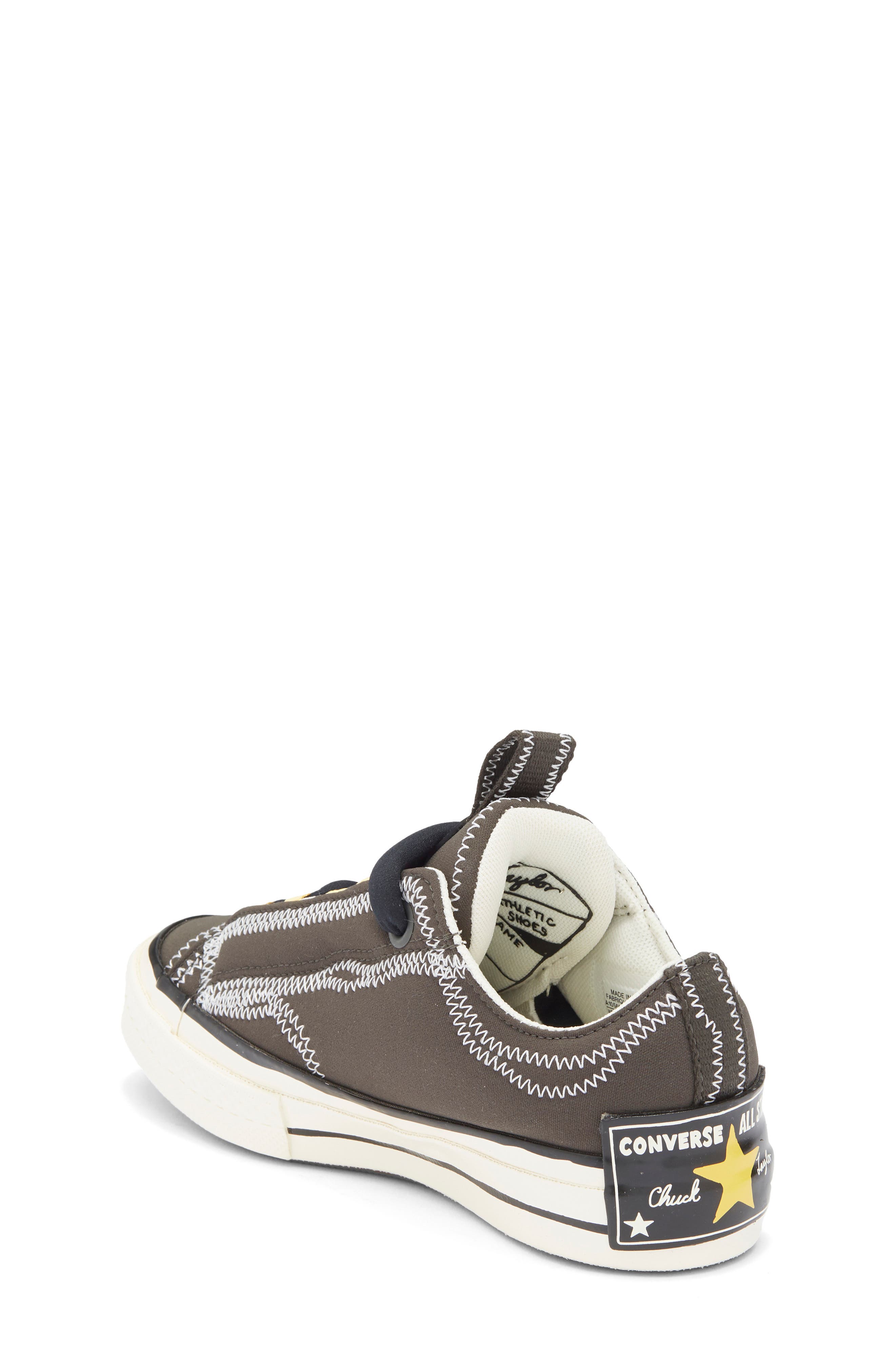 Converse Kids' Chuck Taylor All Star 70 Puff Ox Low Top Sneaker, Alternate, color, Dense Canopy/ Egret