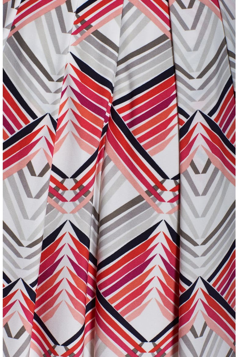 Print Jersey Halter Maxi Dress, Alternate, color, PINK PRINT