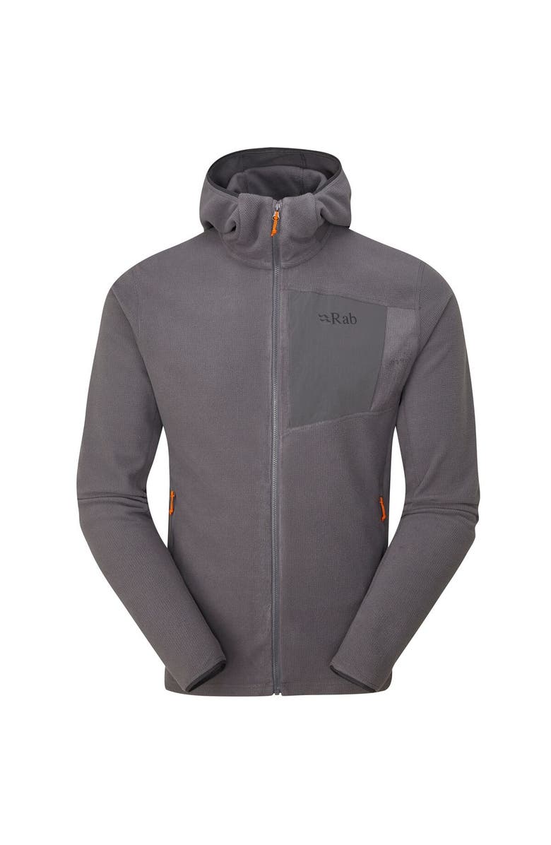 Rab Tecton Hooded Jacket - Men's, Alternate, color, Graphene