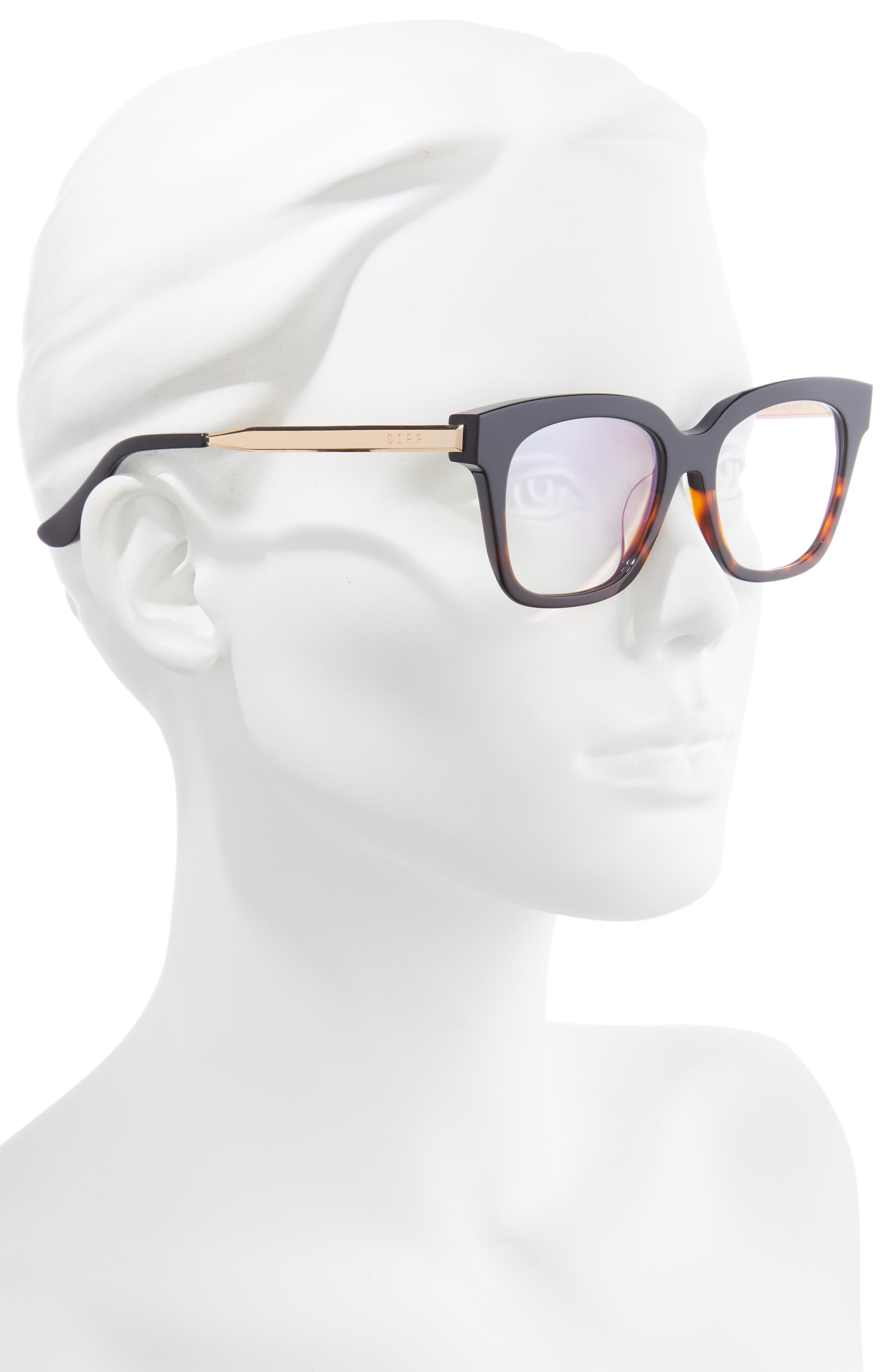 DIFF Bella XS 50mm Blue Light Filtering Glasses (Women) | Nordstrom