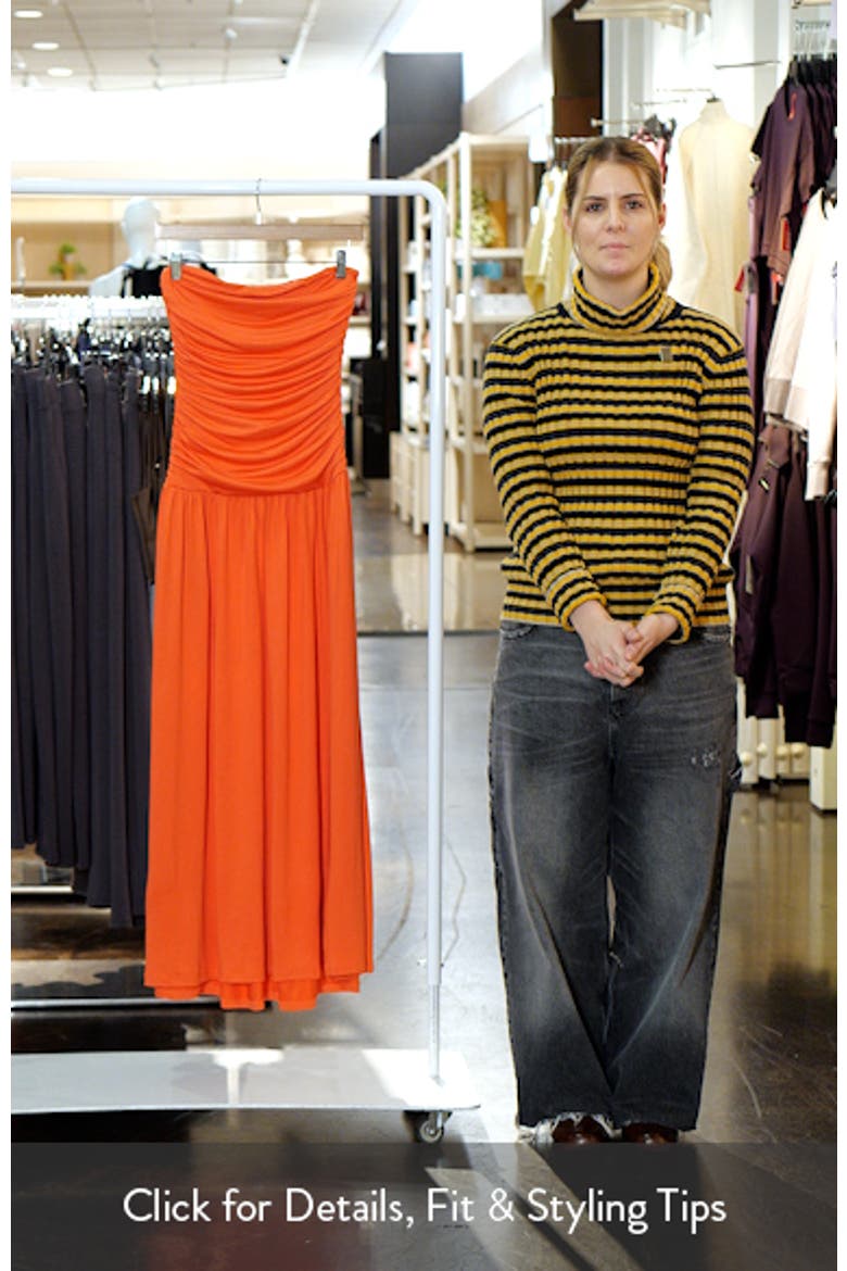 Santal Strapless Jersey Midi Dress video