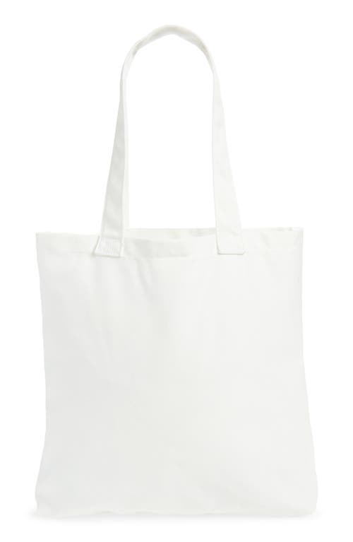 The Accessory Collective Kids' Varsity Tennis Patch Canvas Tote