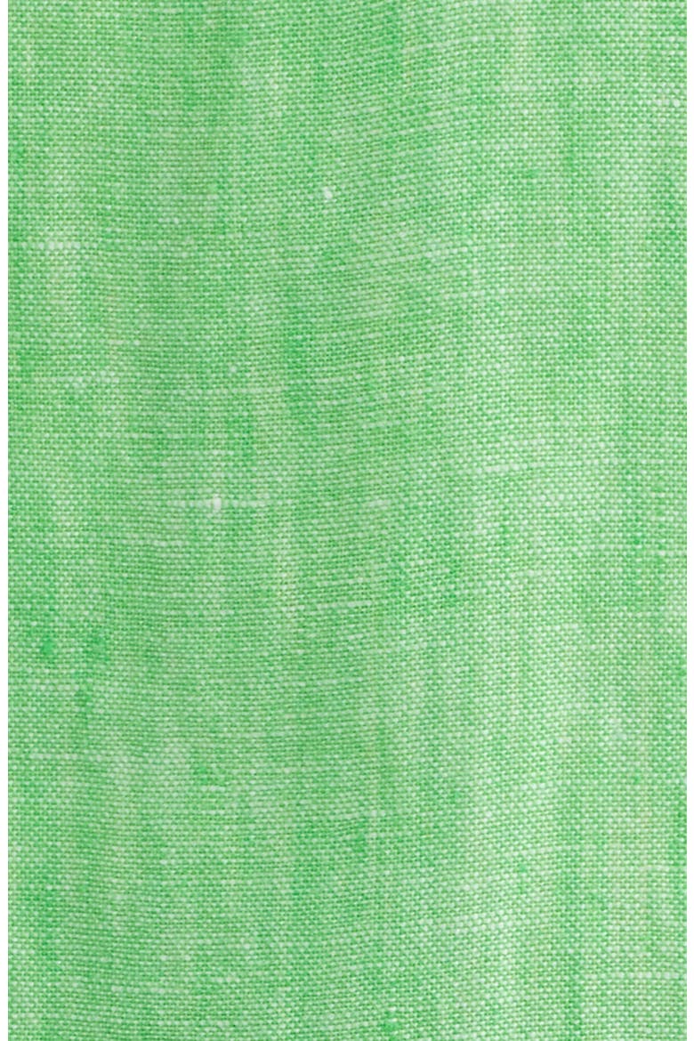 Mialeigh Elbow Sleeve Linen Shift Dress, Alternate, color, PUTTING GREEN X RESORT WHITE