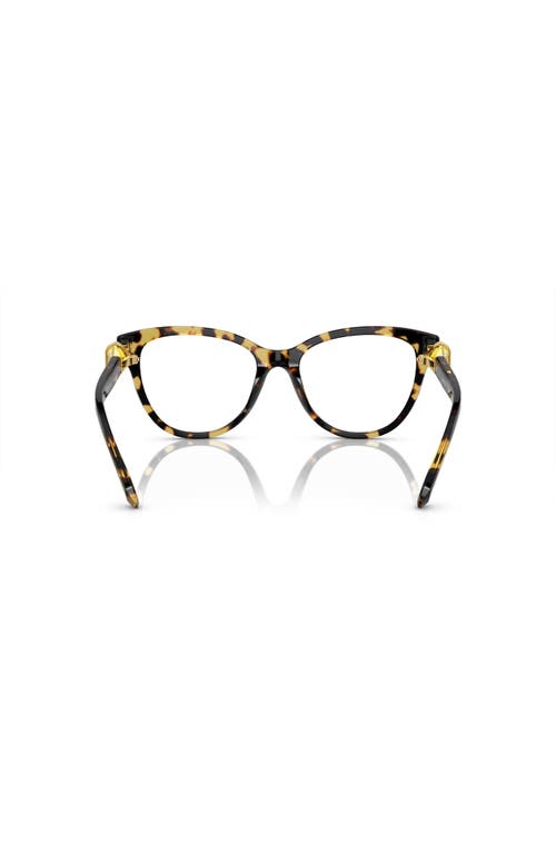 Swarovski 54mm Round Optical Glasses In Brown
