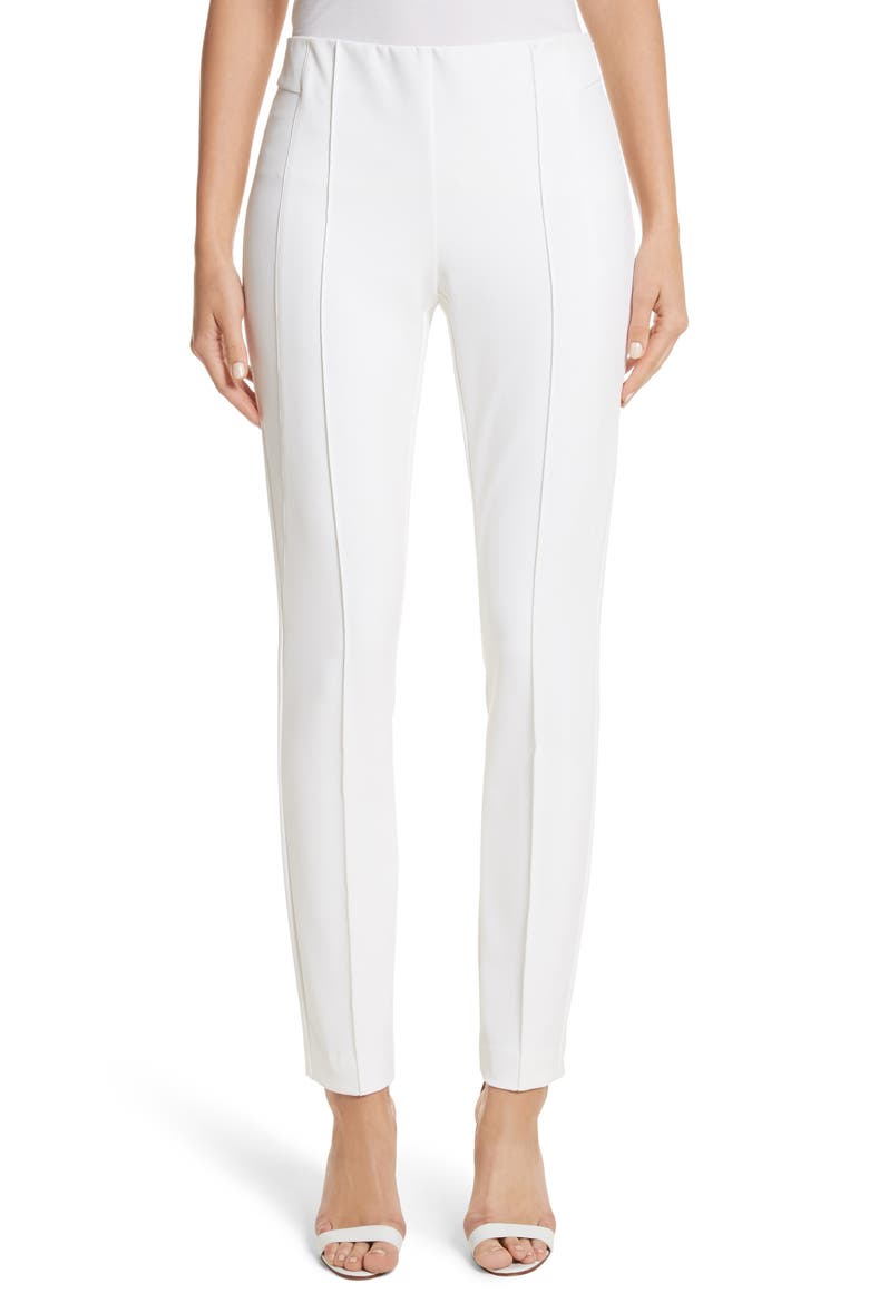 Gramercy Acclaimed Stretch Pants, Main, color, WHITE
