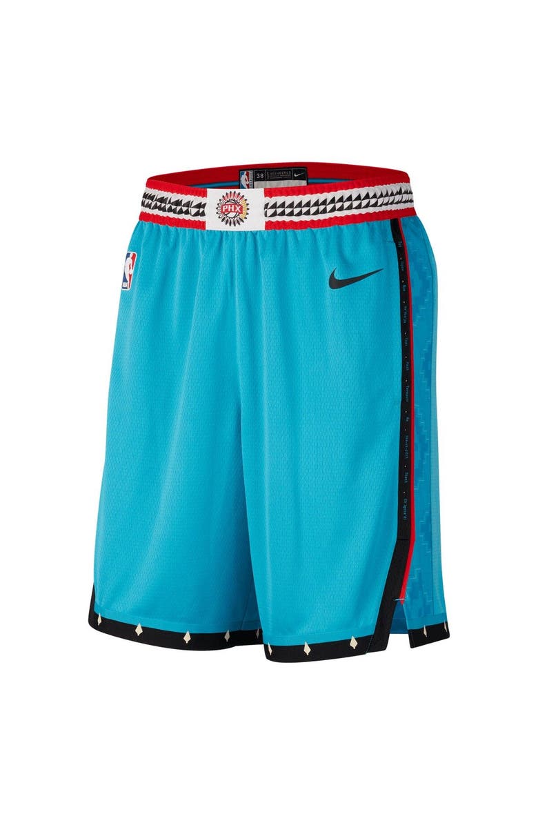 Nike Men's Nike Turquoise Phoenix Suns 2022/23 City Edition Swingman Shorts, Alternate, color, 