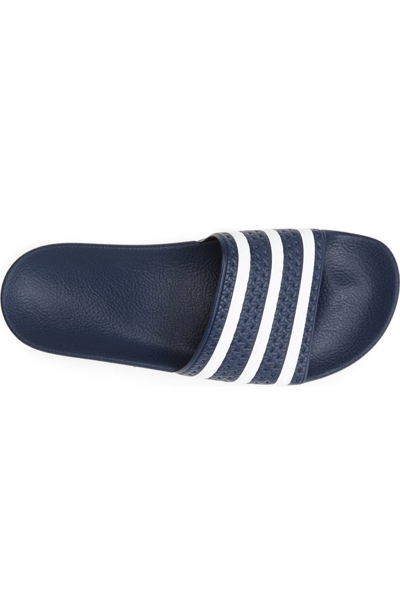 adidas Adilette Stripe Sport Slide, Alternate, color, Adiblu/Whi