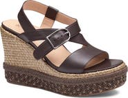 Johnston & Murphy Addison Asymmetric Slingback Platform Wedge Sandal