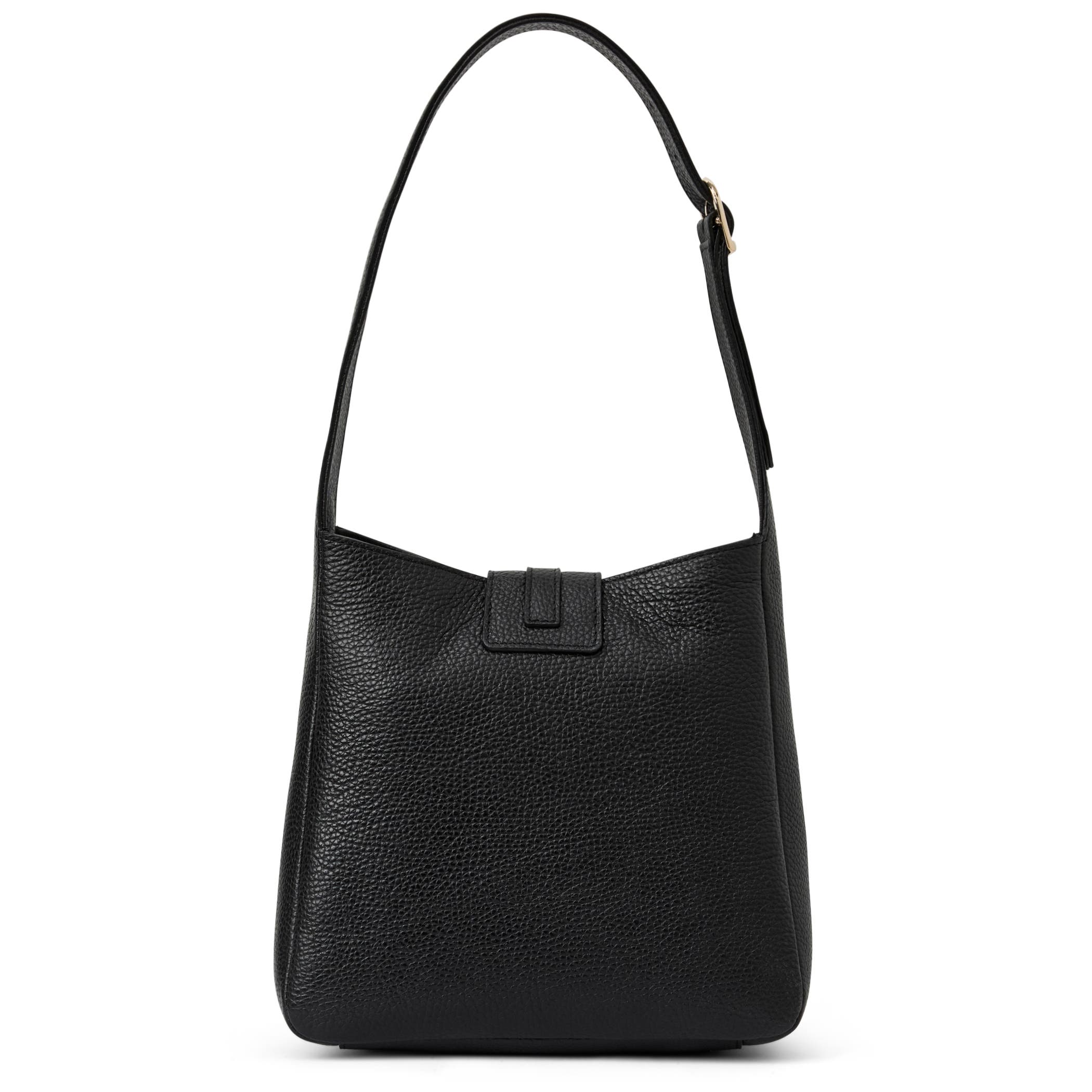 Lilo Shoulder Bag, Alternate, color, BLACK PEBBLED