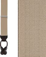 Trafalgar Big & Tall Classic Stretch Button End Suspenders