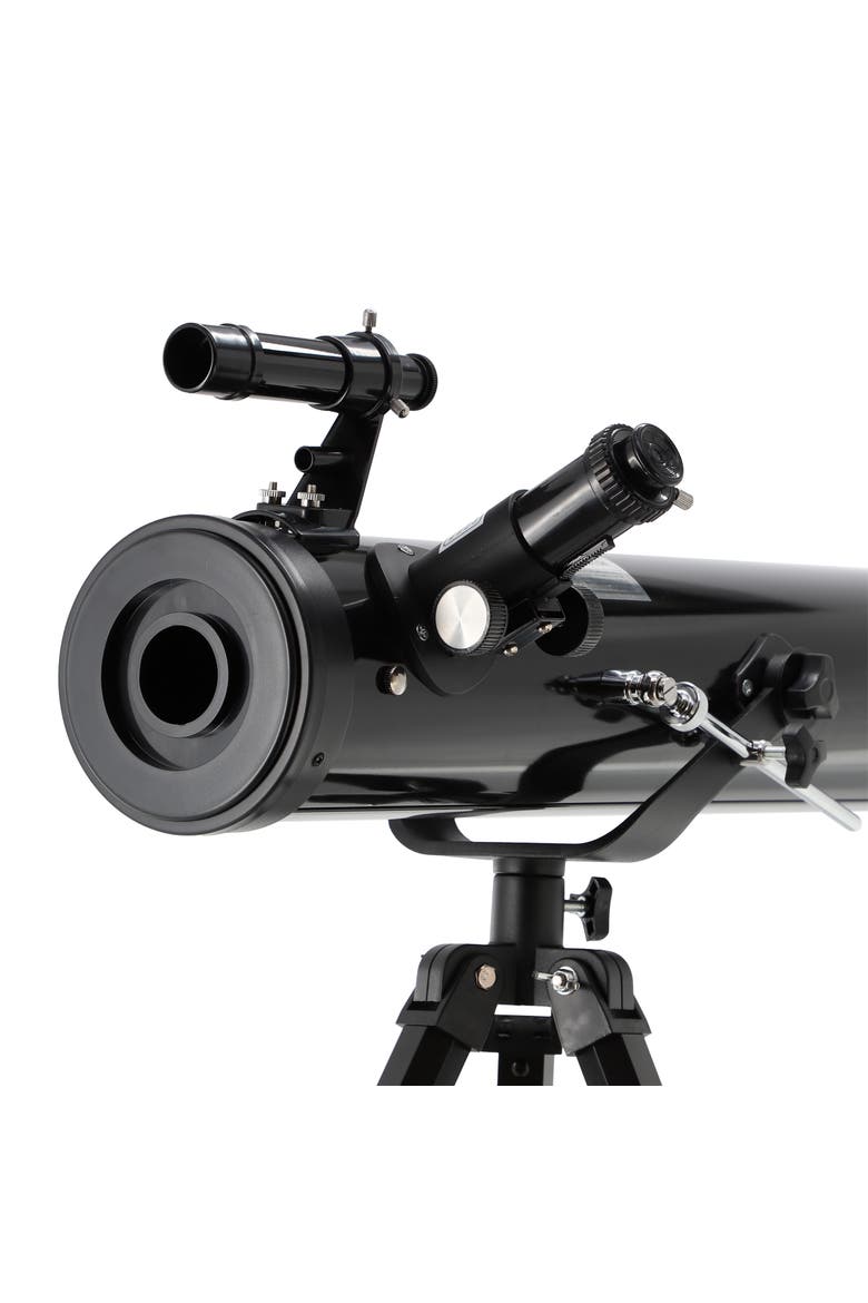 Stars and Beyond 175x/262x/525x Reflector Telescope, Alternate, color, Black