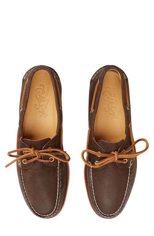 Sperry Gold Cup Authentic Original 2-eye Boat Shoe In Brown/tan