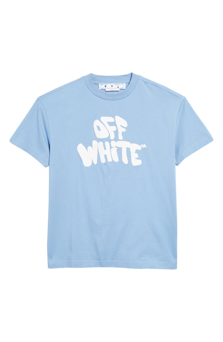 Off-White '70s Logo Cotton Graphic Tee, Alternate, color,