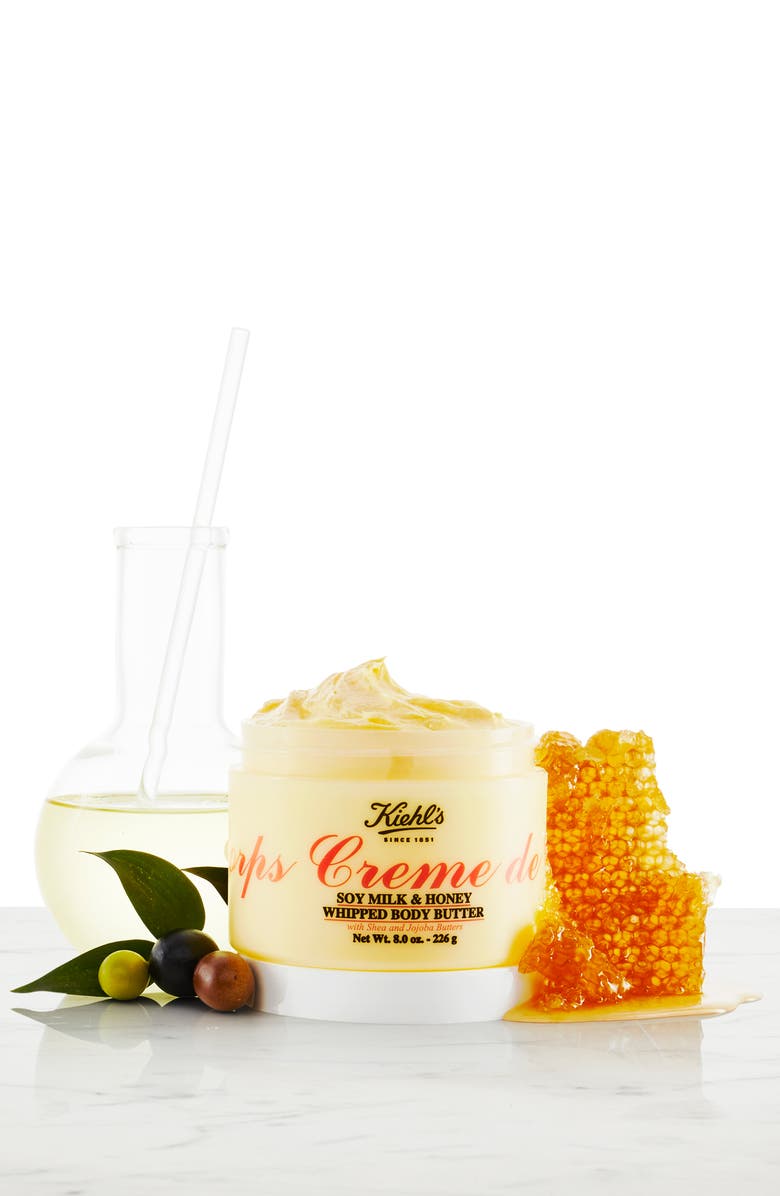 Kiehl's Since 1851 Creme de Corps Soy Milk & Honey Whipped Body Butter, Alternate, color,