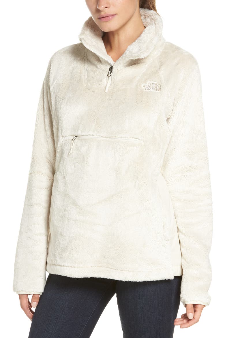 Osito Sport Hybrid Pullover Jacket, Main, color, VINTAGE WHITE