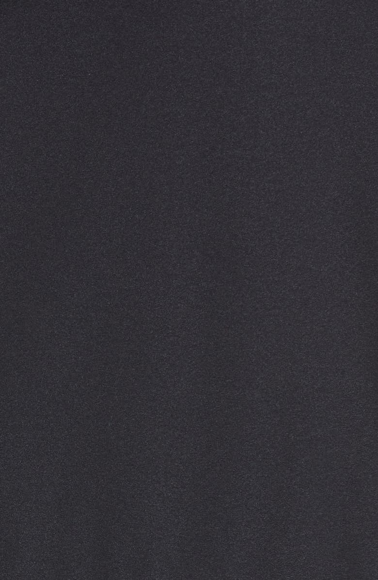 Moncler Grenoble Logo Zip Hooded Nylon Cape, Alternate, color, 