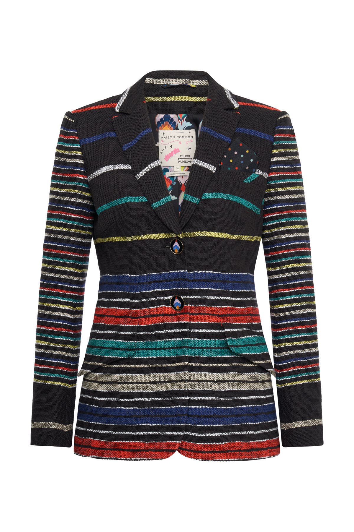 selected Black Multicolour