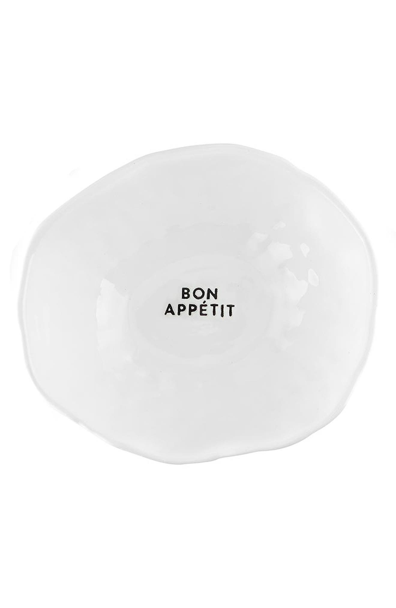 Bon Appétit Ceramic Dinnerware Bowl