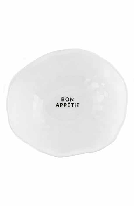 Bon Appétit Ceramic Dinnerware Bowl