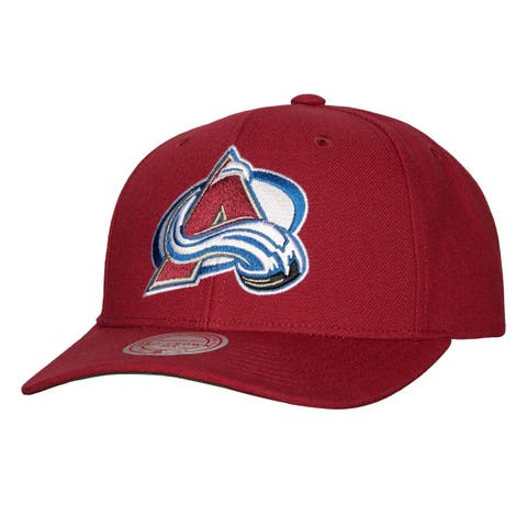Men
s Mitchell 
Ness Burgundy Colorado Avalanche Team Ground Pro Adjustable Hat