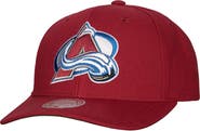 Mitchell & Ness Men's Mitchell & Ness Burgundy Colorado Avalanche Team Ground Pro Adjustable Hat
