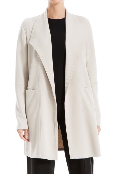 Trapunto Scuba Knit Topper