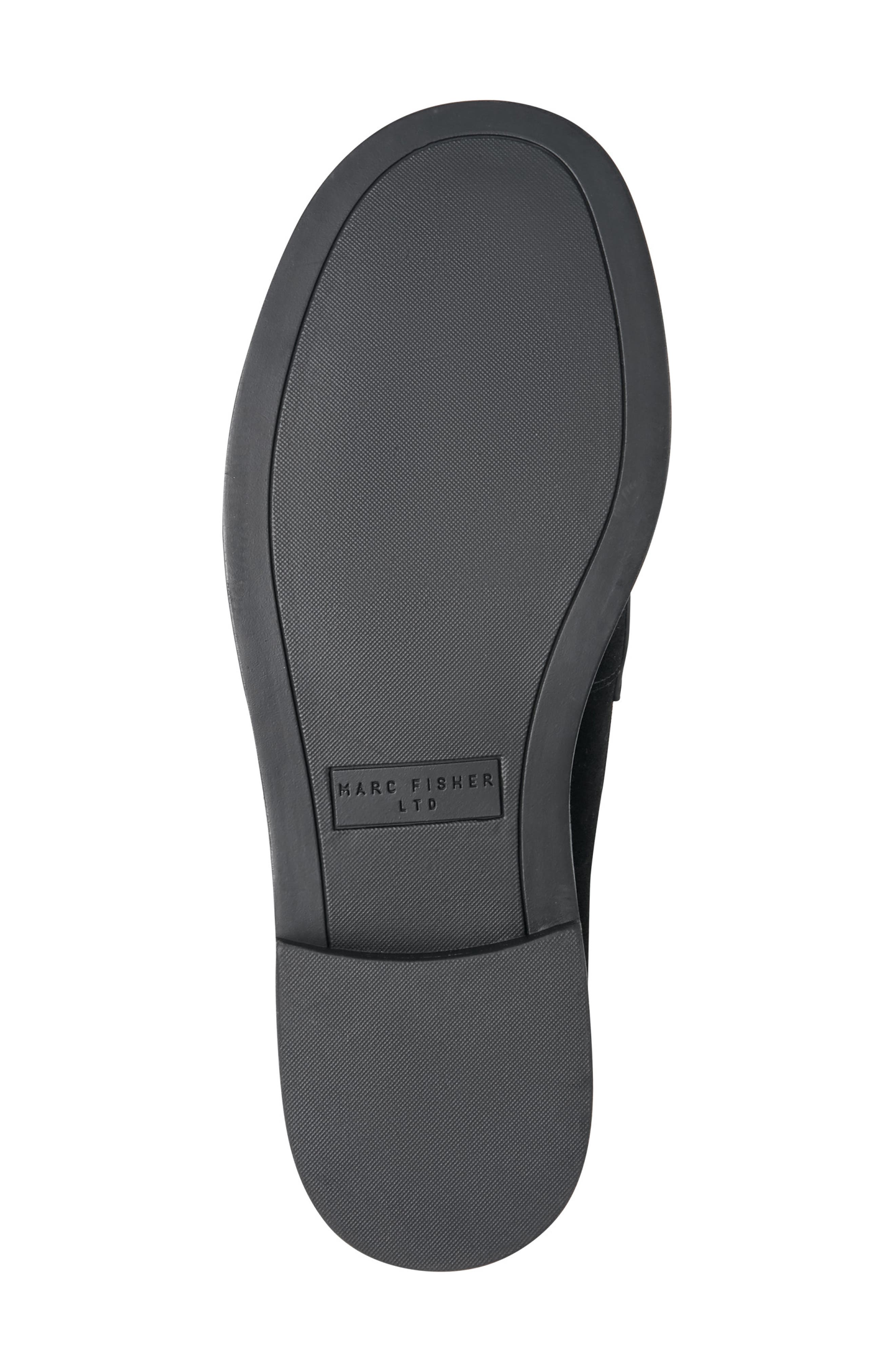 Tifani Tassel Loafer, Alternate, color, BLACK