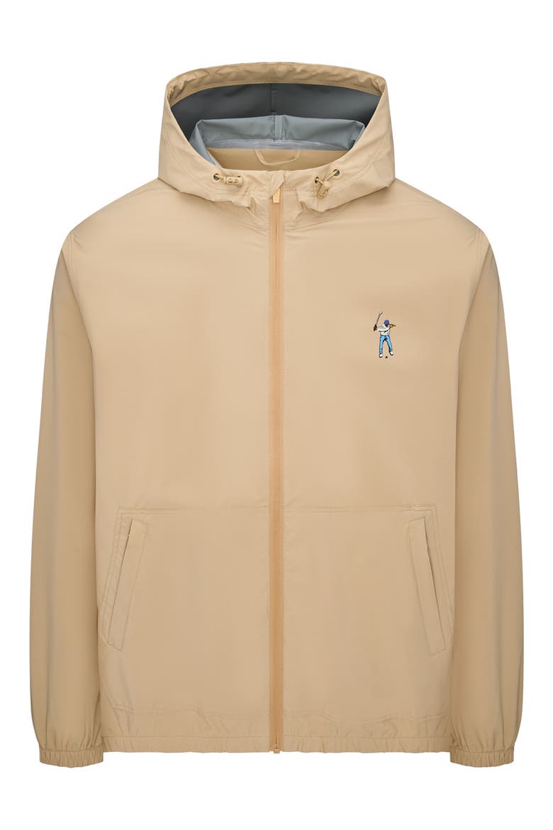 Flyweight Waterproof Rain Jacket, Main, color, PALE KHAKI