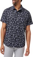 TravisMathew Coastal Trip Short Sleeve Button-Up Shirt